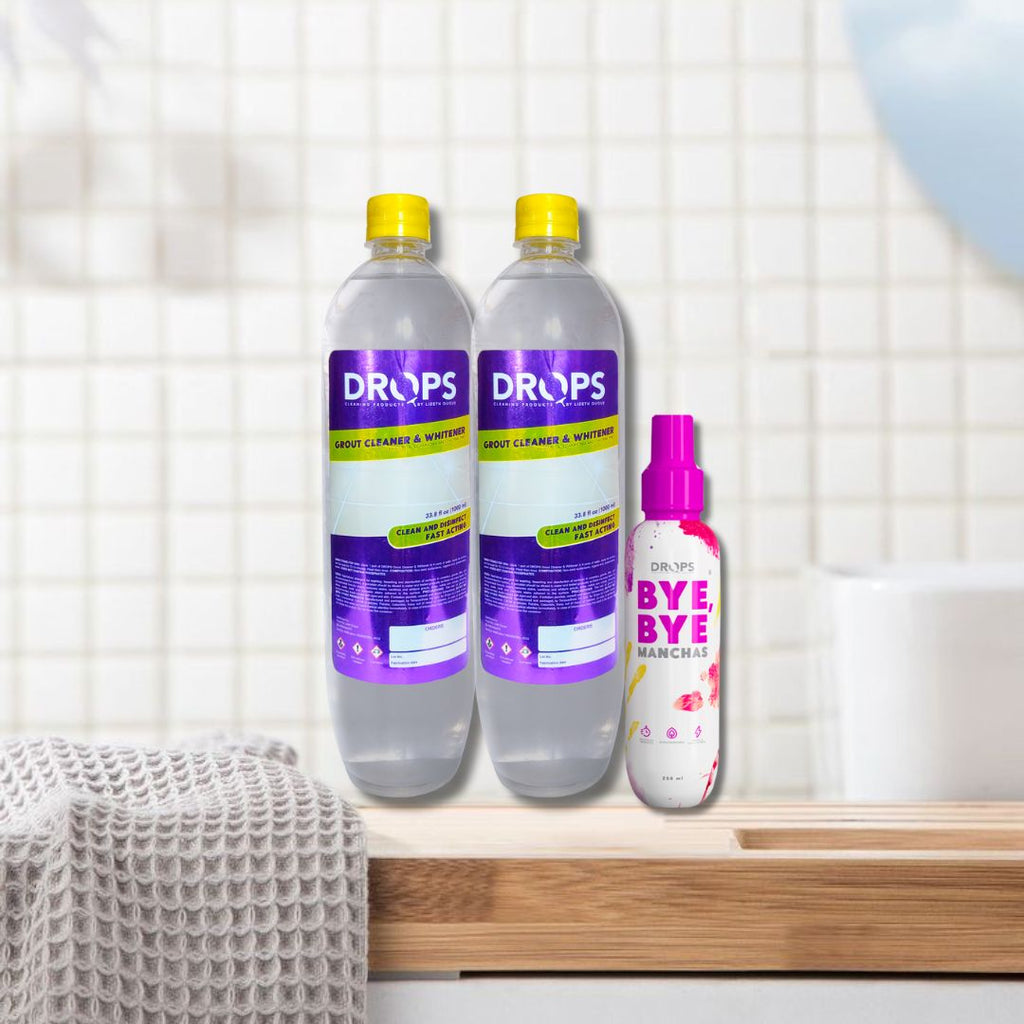 2 Grout Cleaner + 1 Bye Bye Stains